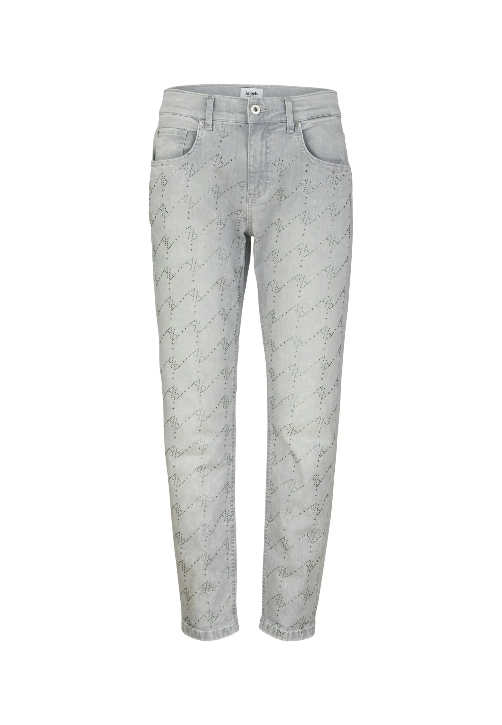 Boyfriend Jeans with rhinestones