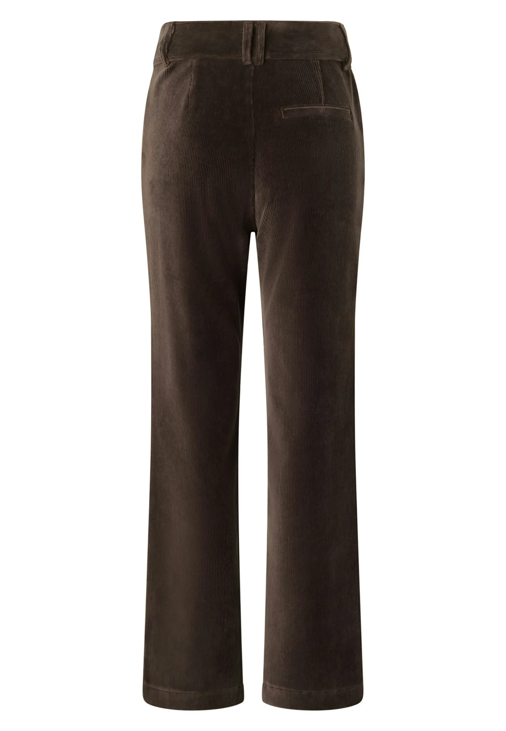 Corduroy Button Wide Leg Pants