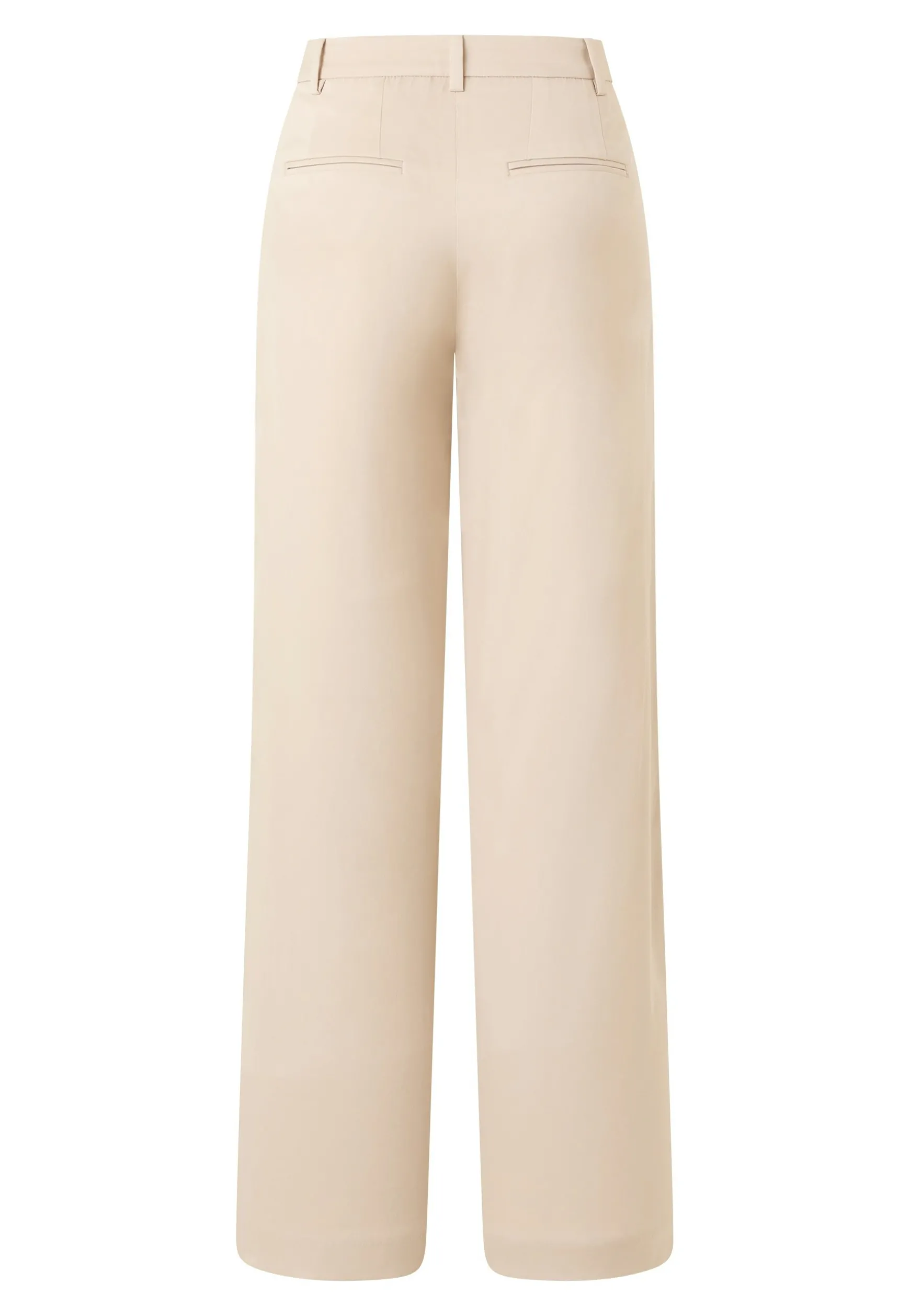Galon Palazzo Pants with Satin Look