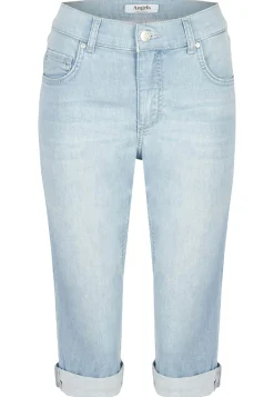 Jeans Capri TU with distressed look