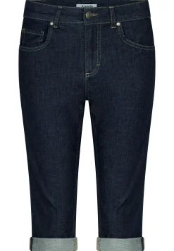 Jeans Capri TU with distressed look