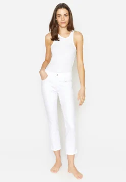 Jeans Cici Crop Slit with slit