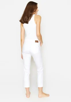 Jeans Cici Crop Slit with slit