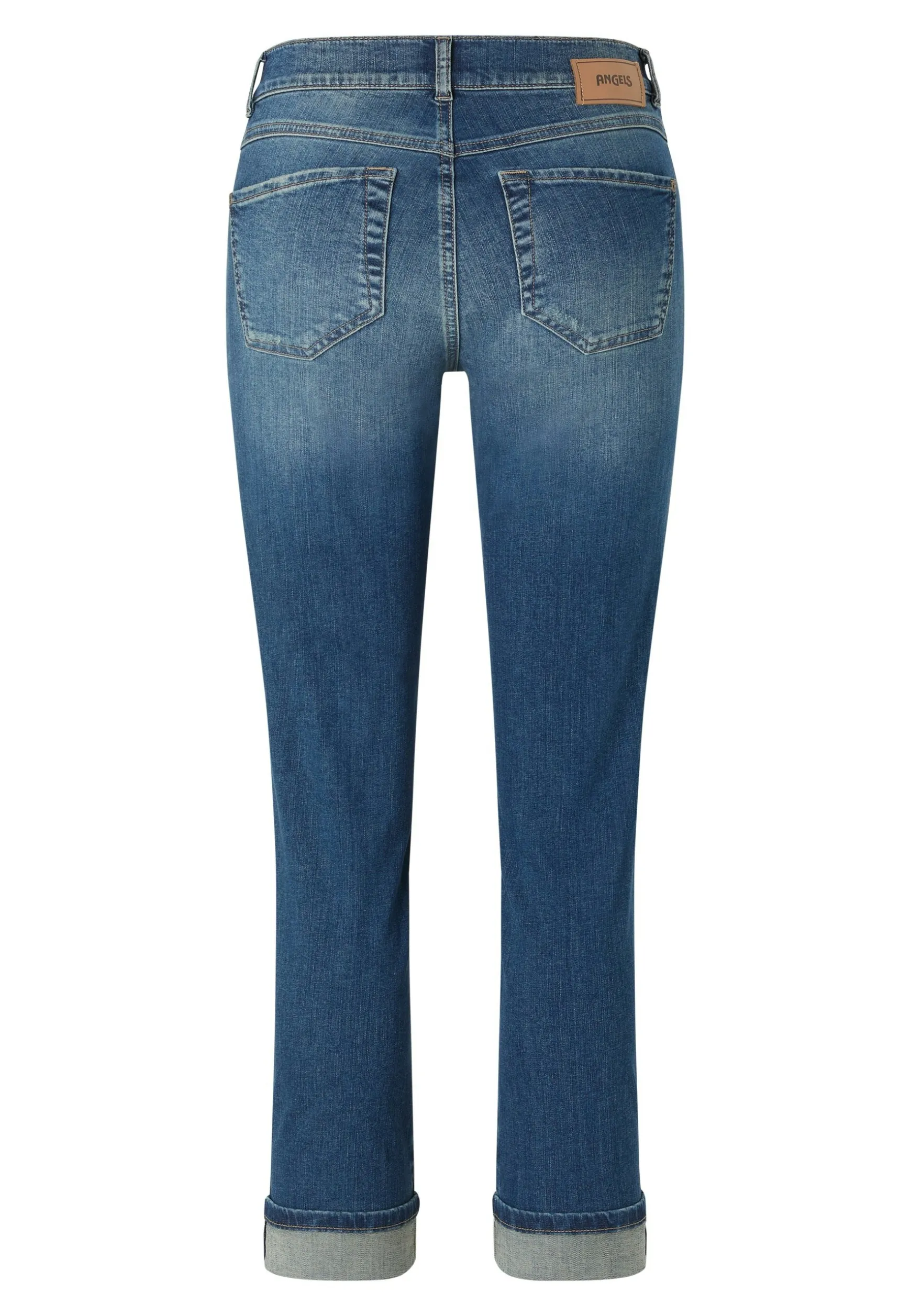 Jeans Cici Crop with rhinestones
