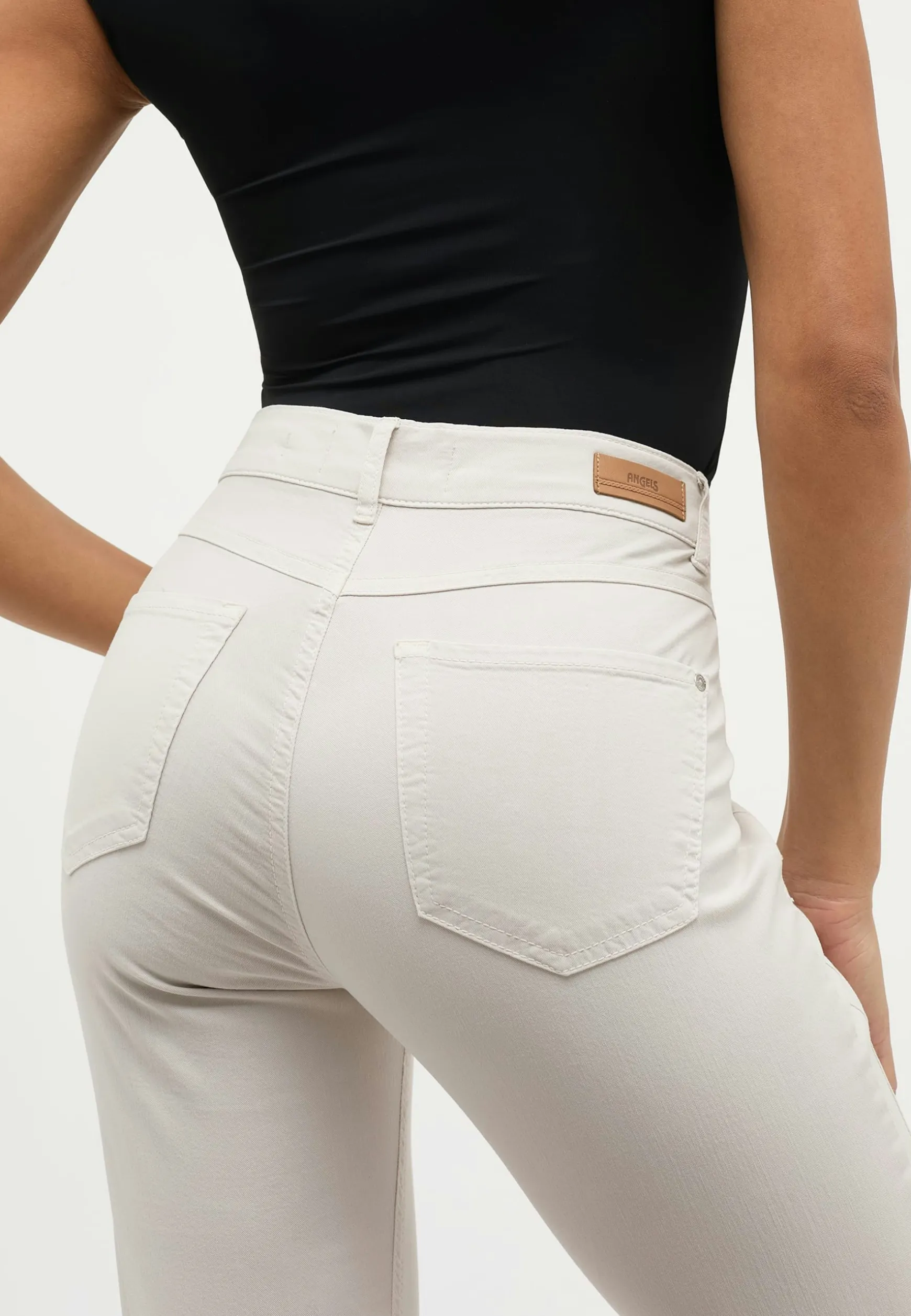 Jeans Cici Detail with colored denim