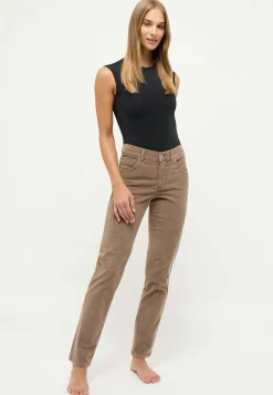 Jeans Cici in colored corduroy