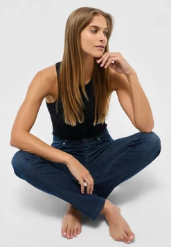 Jeans Cici with authentic denim