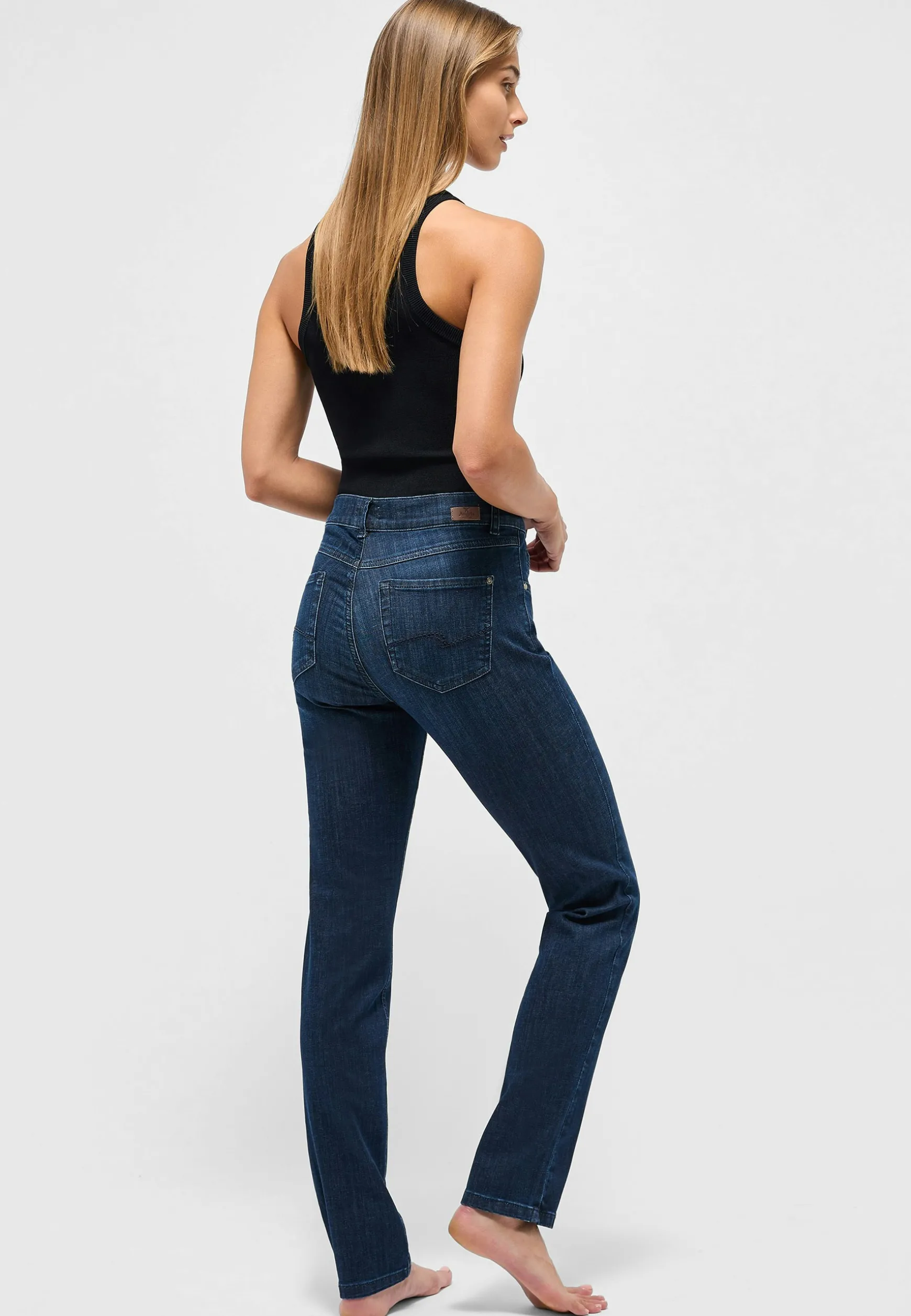 Jeans Cici with authentic denim