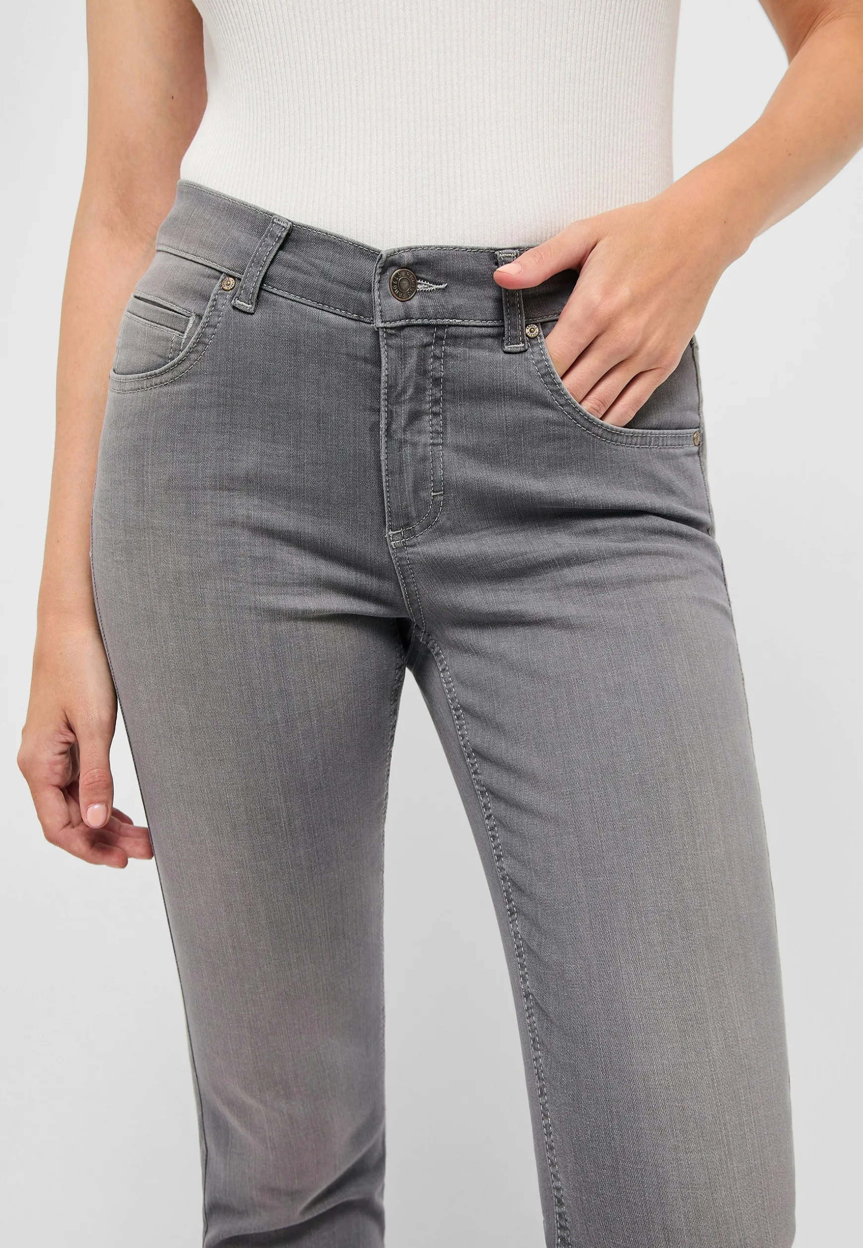 Jeans Cici with authentic denim