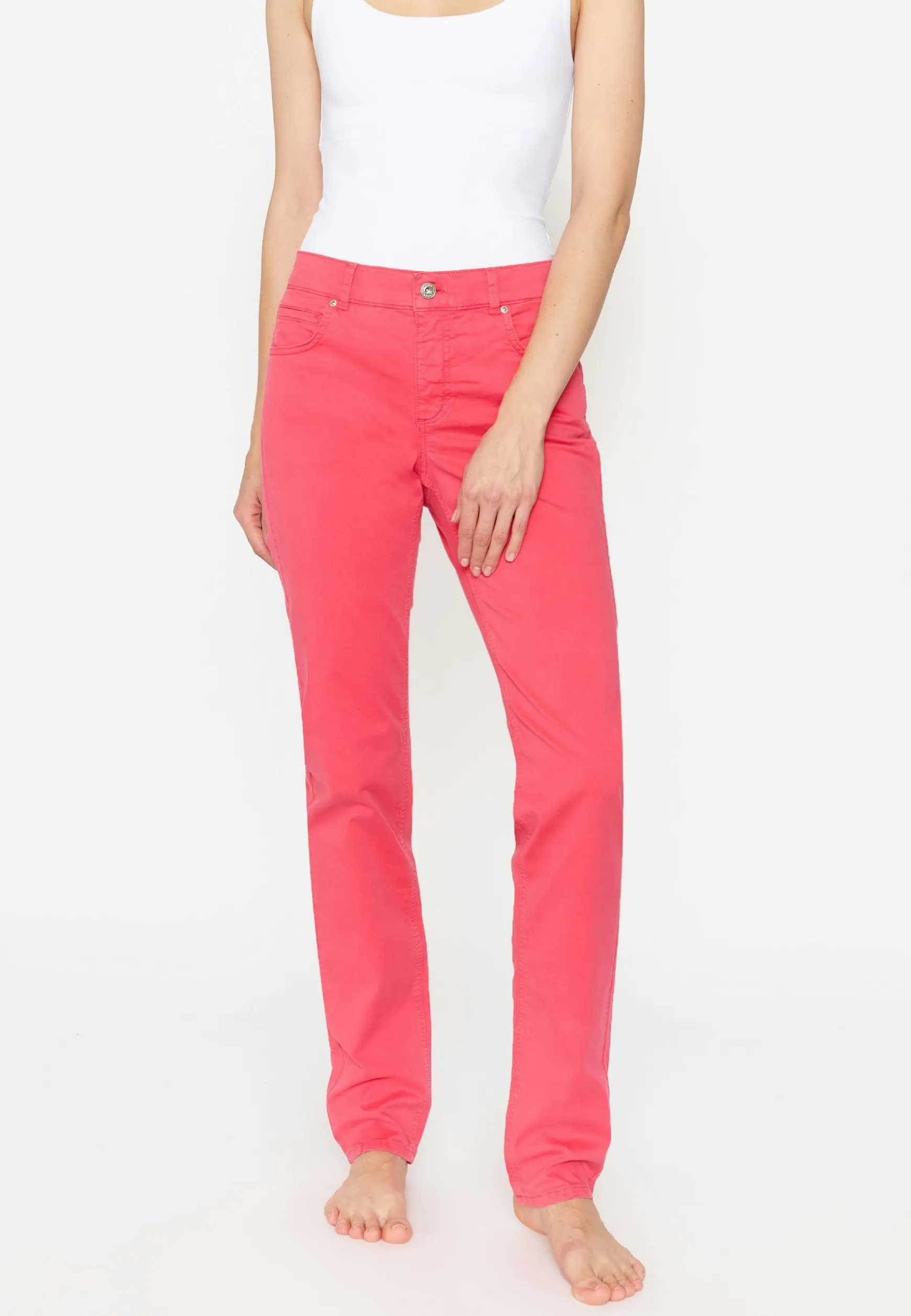 Jeans Cici with coloured denim