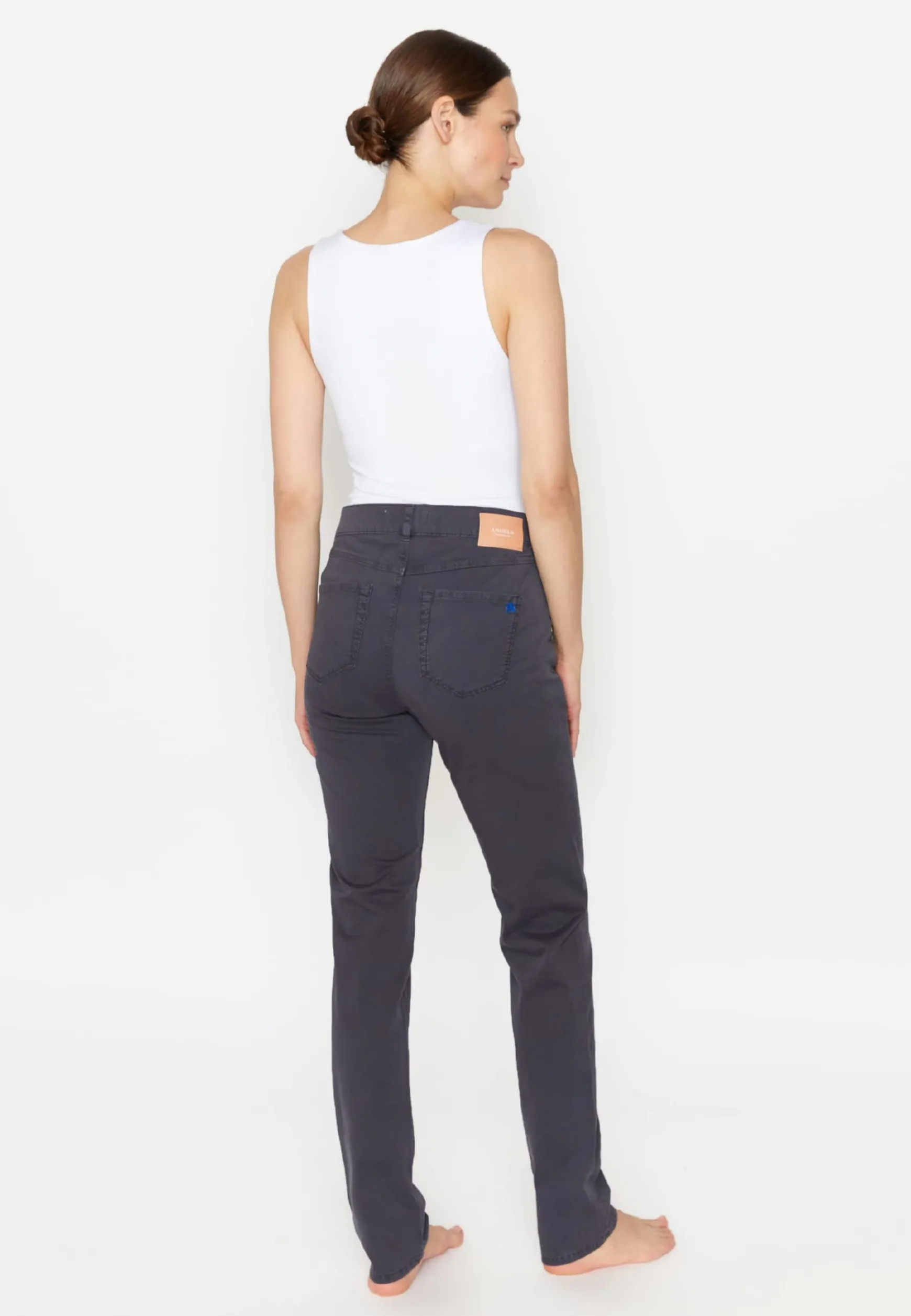 Jeans Cici with coloured denim