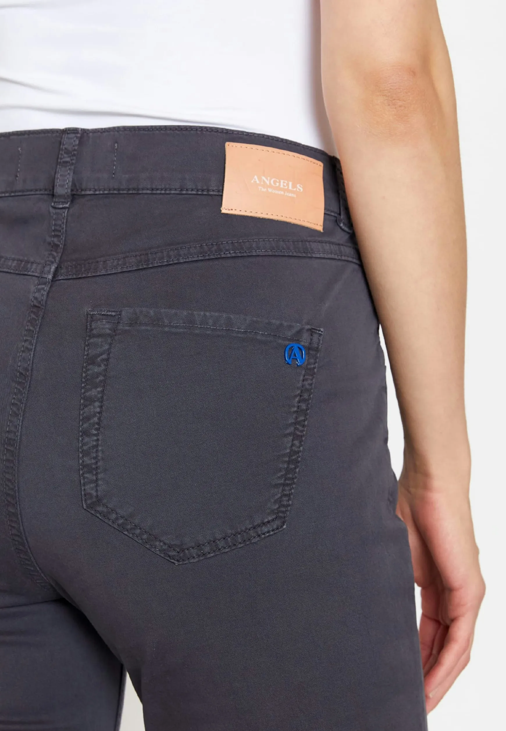 Jeans Cici with coloured denim