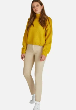 Jeans Cici with solid-colored design