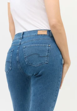 Jeans Cici with sporty denim