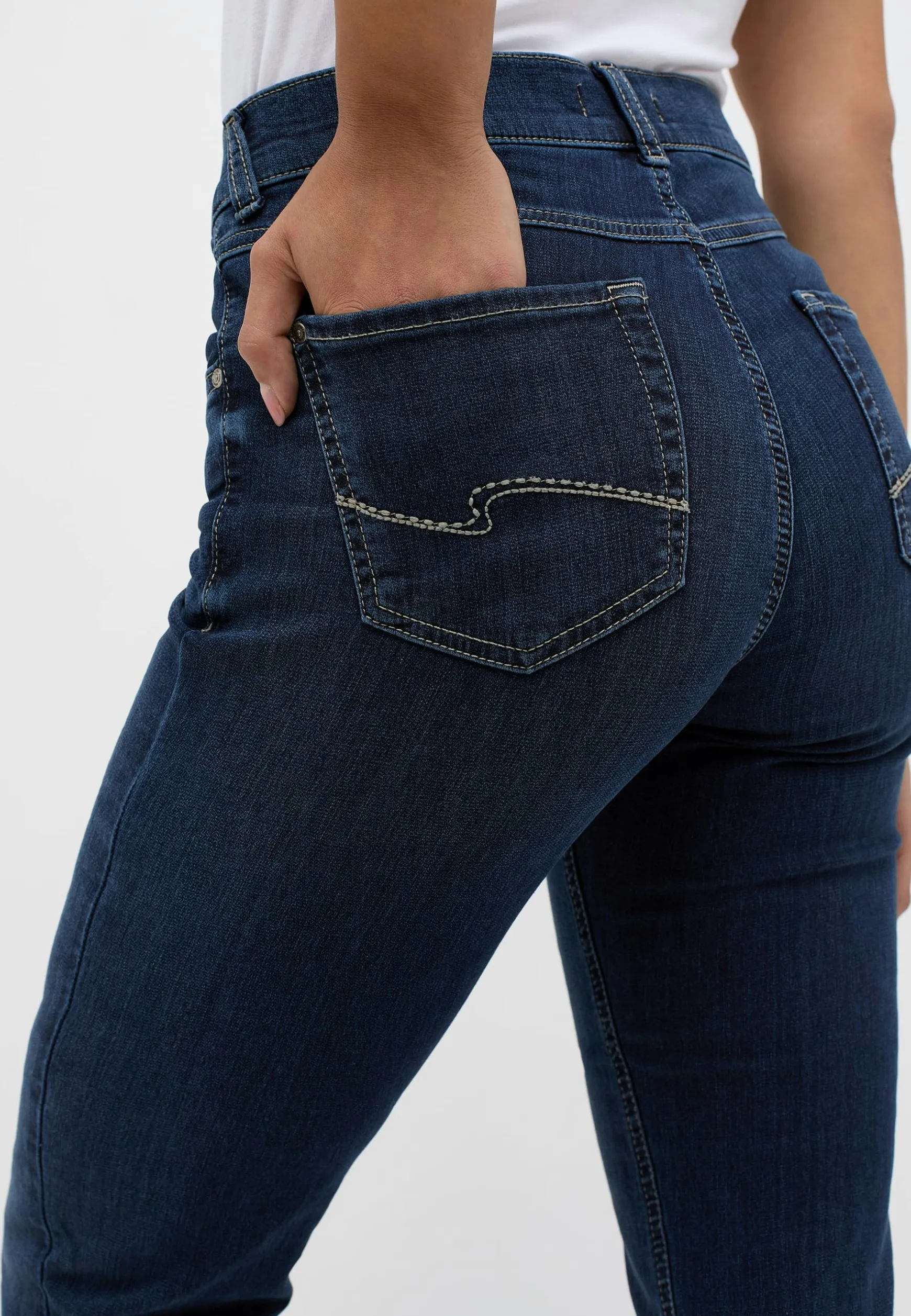 Jeans Cici with sweat denim in jersey look