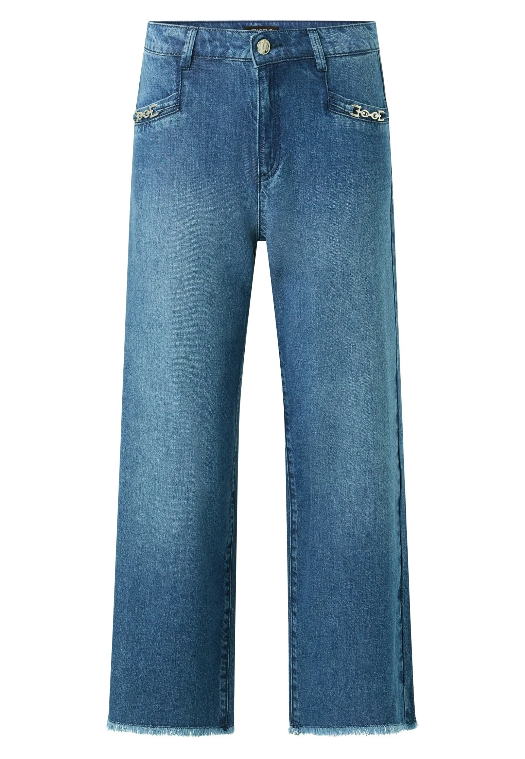 Jeans Culotte with Authentic Denim