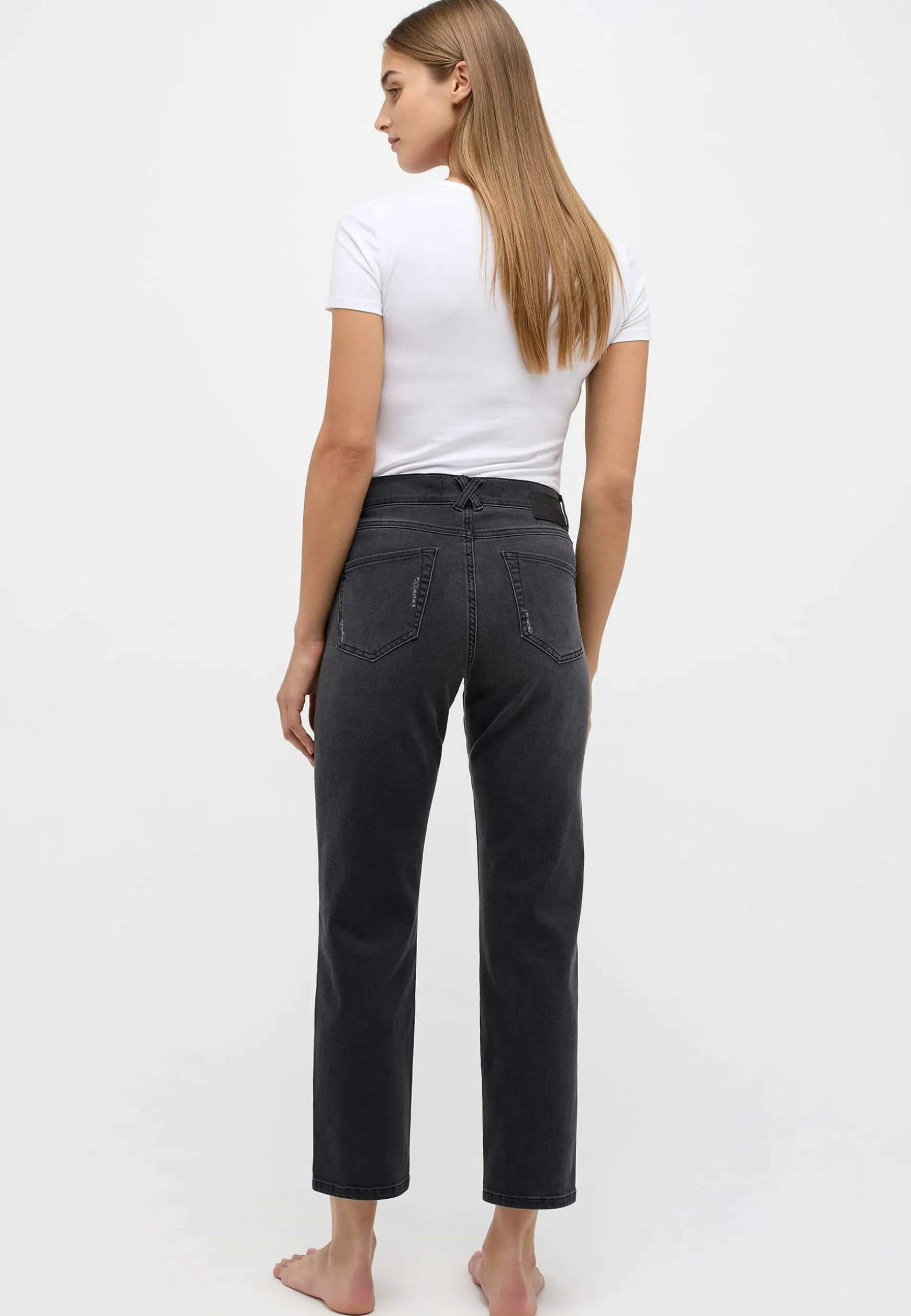 Jeans Darleen Crop Diamond with rhinestones