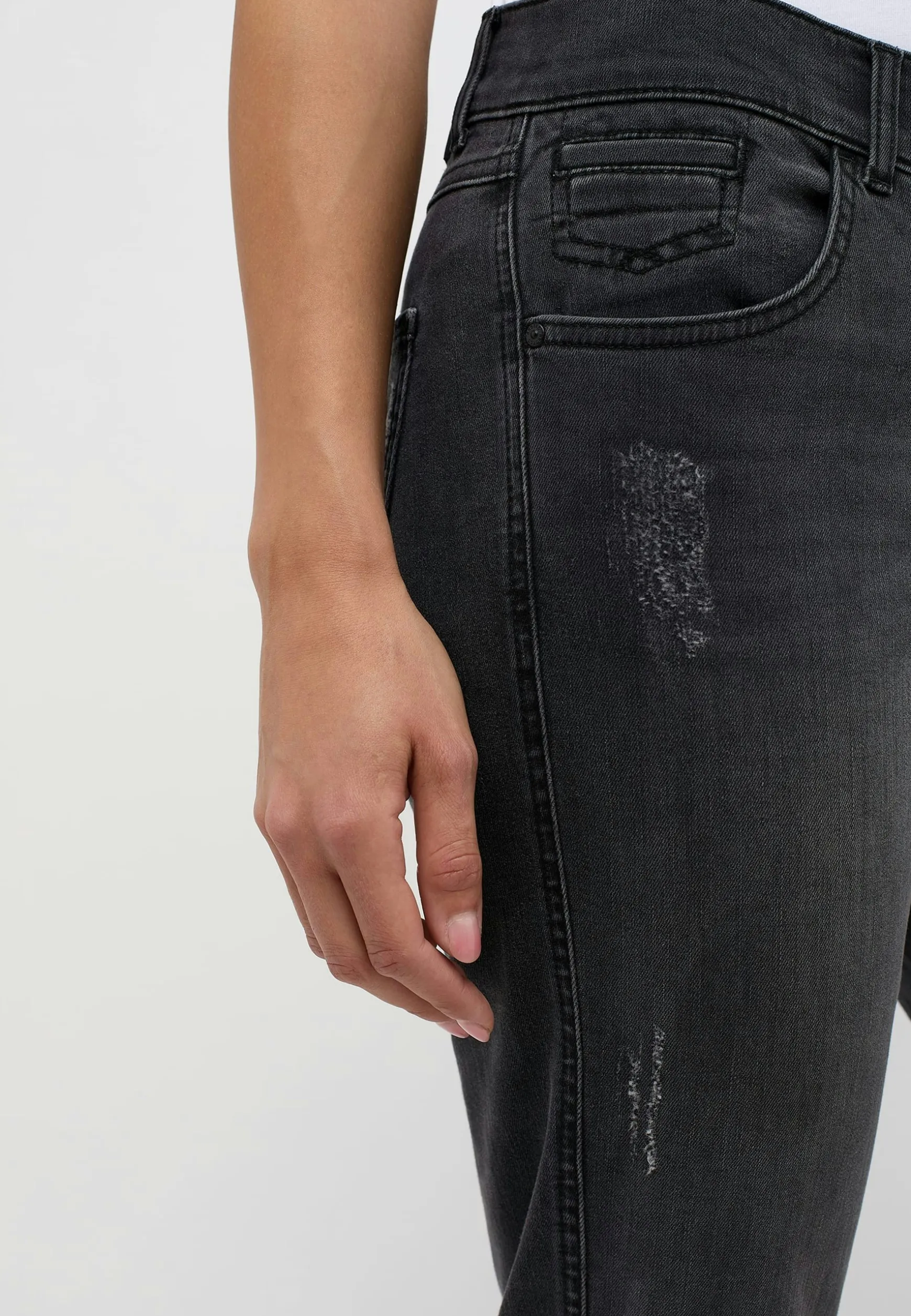 Jeans Darleen Crop Diamond with rhinestones