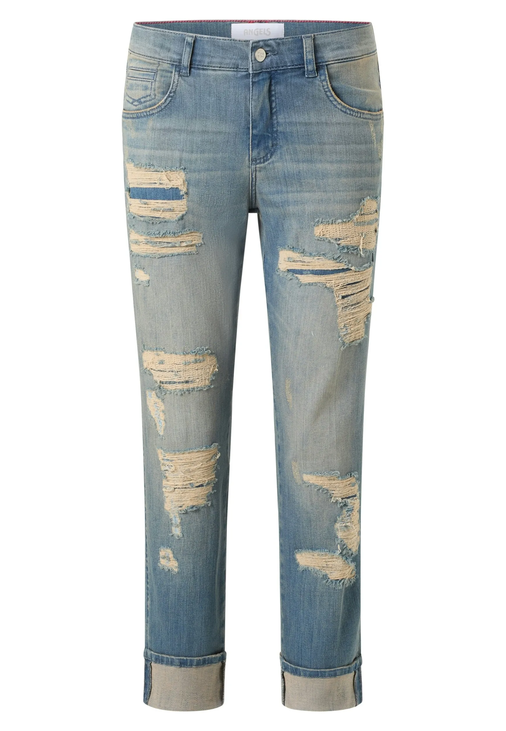 Jeans Darleen Crop TU in destroyed look