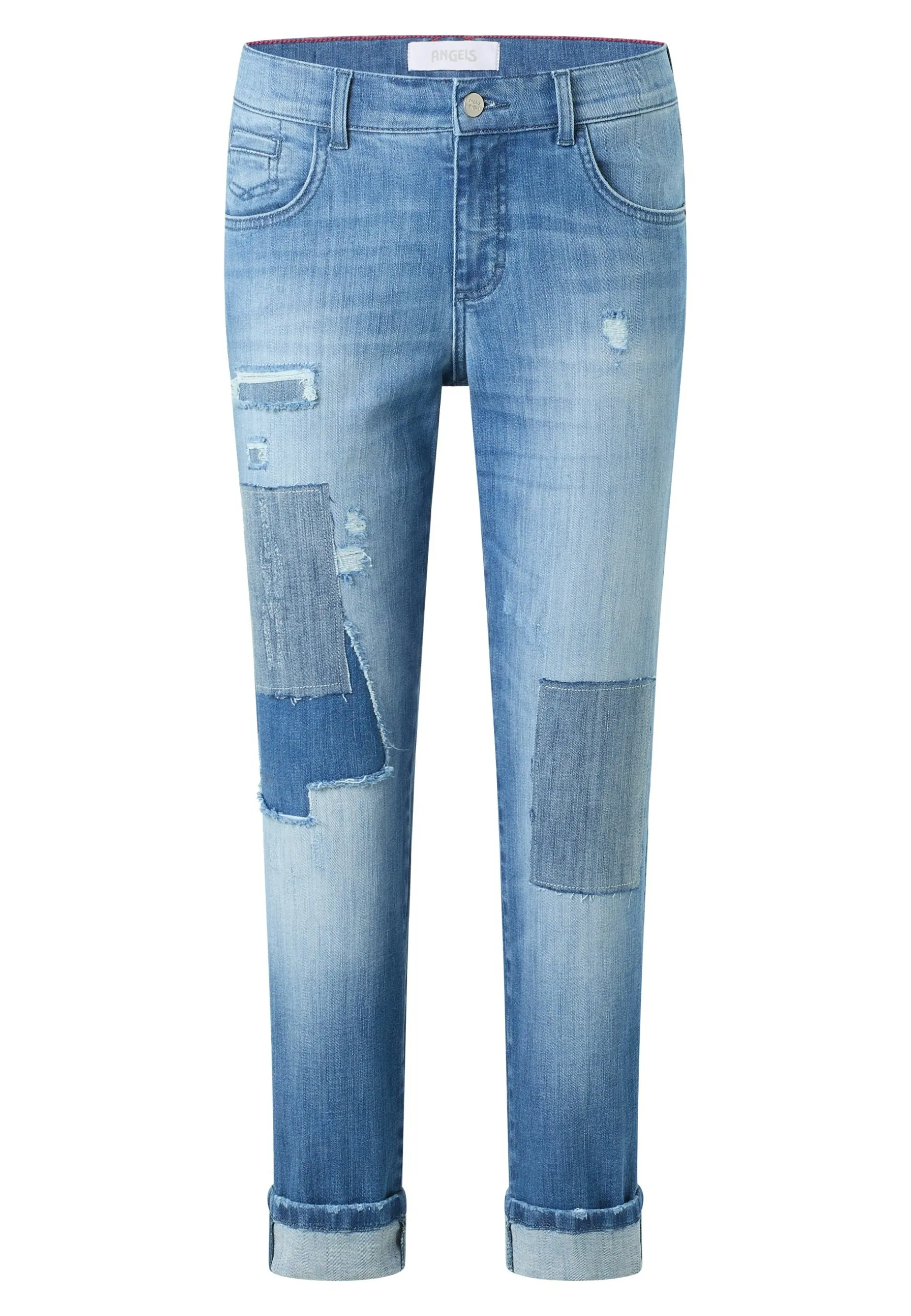 Jeans Darleen Crop TU with patches