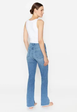 Jeans Leni Slit Fringe with hem slit