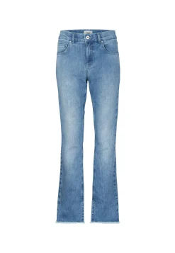 Jeans Leni Slit Fringe with hem slit