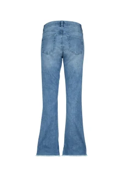 Jeans Leni Slit Fringe with hem slit