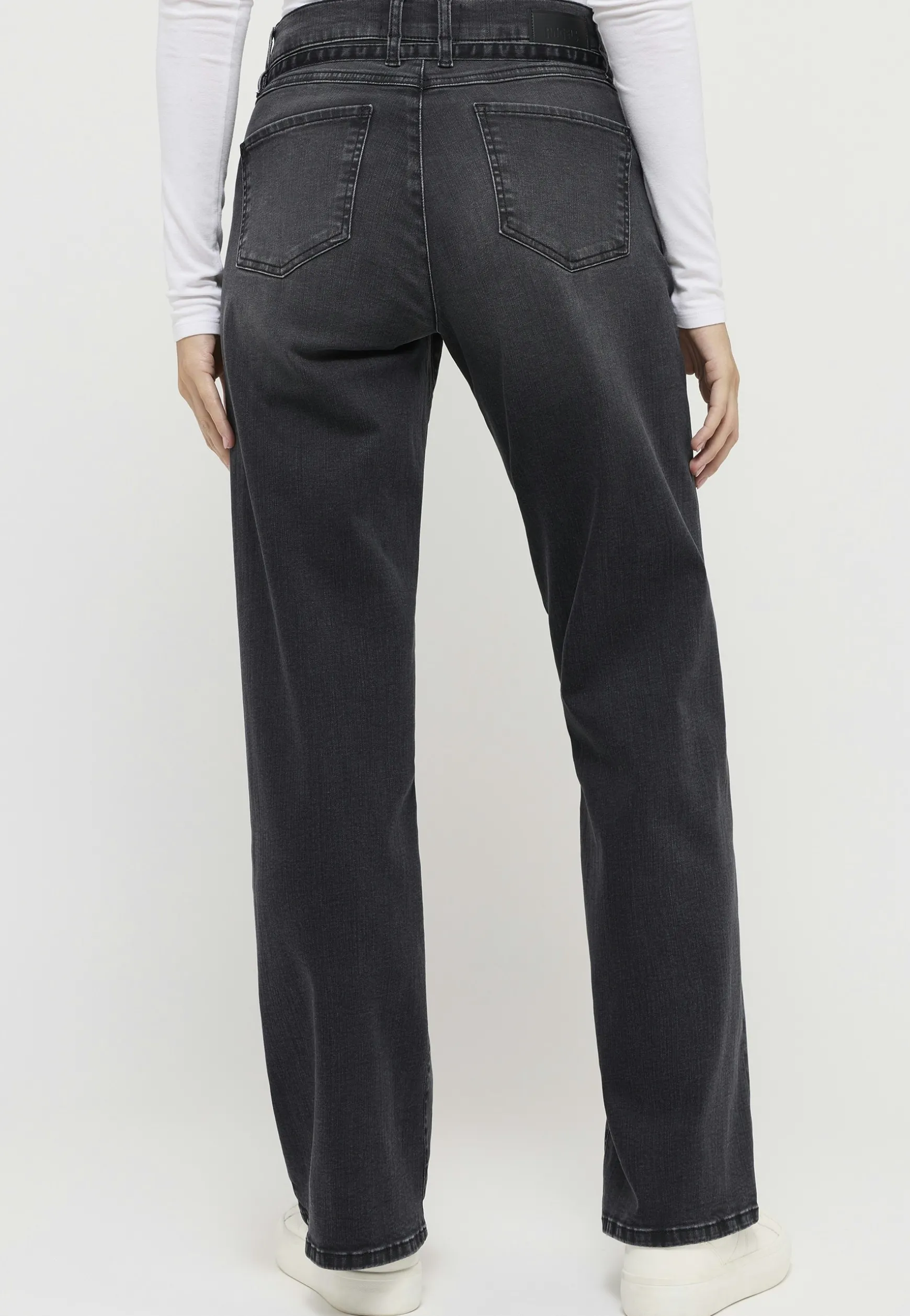Jeans Liz Belt with integrated belt