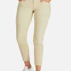 Jeans Ornella Button with solid fabric