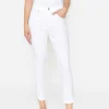 Jeans Ornella Plate with leg hem detail