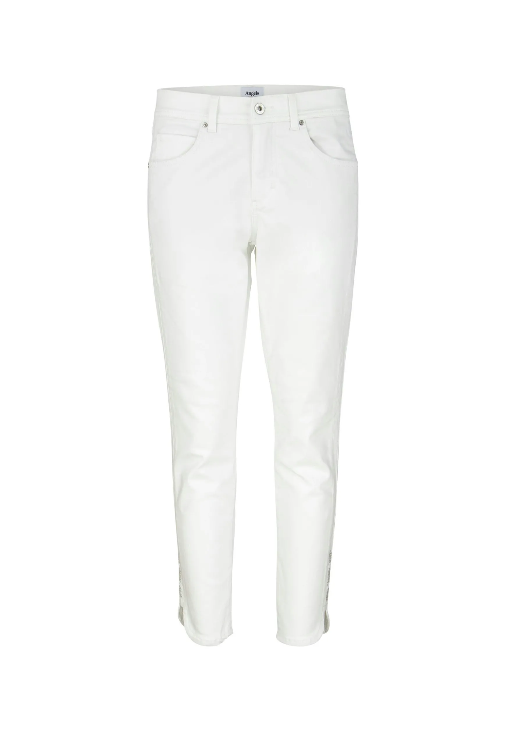 Jeans Ornella Plate with leg hem detail