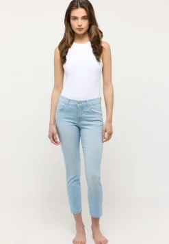 Jeans Ornella with distressed wash