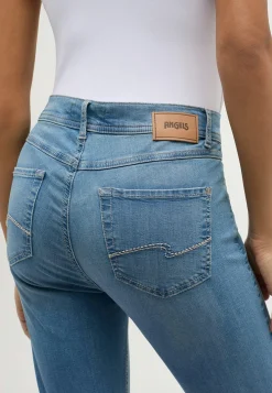 Jeans Ornella with distressed wash