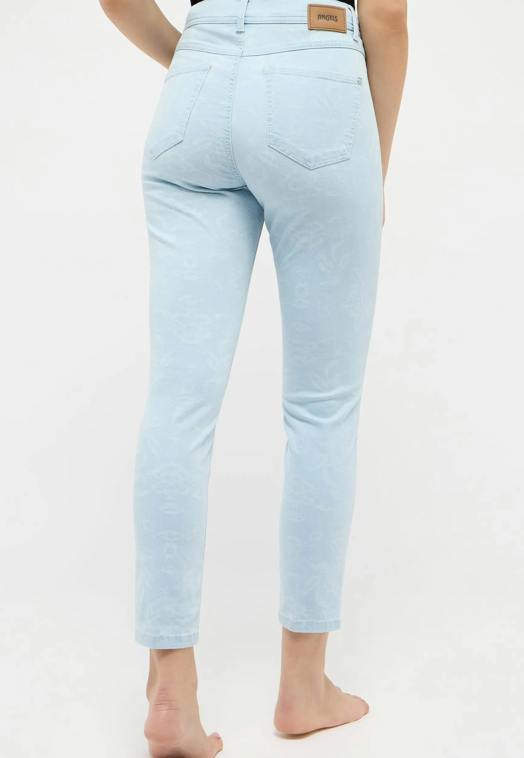 Jeans Ornella with laser print