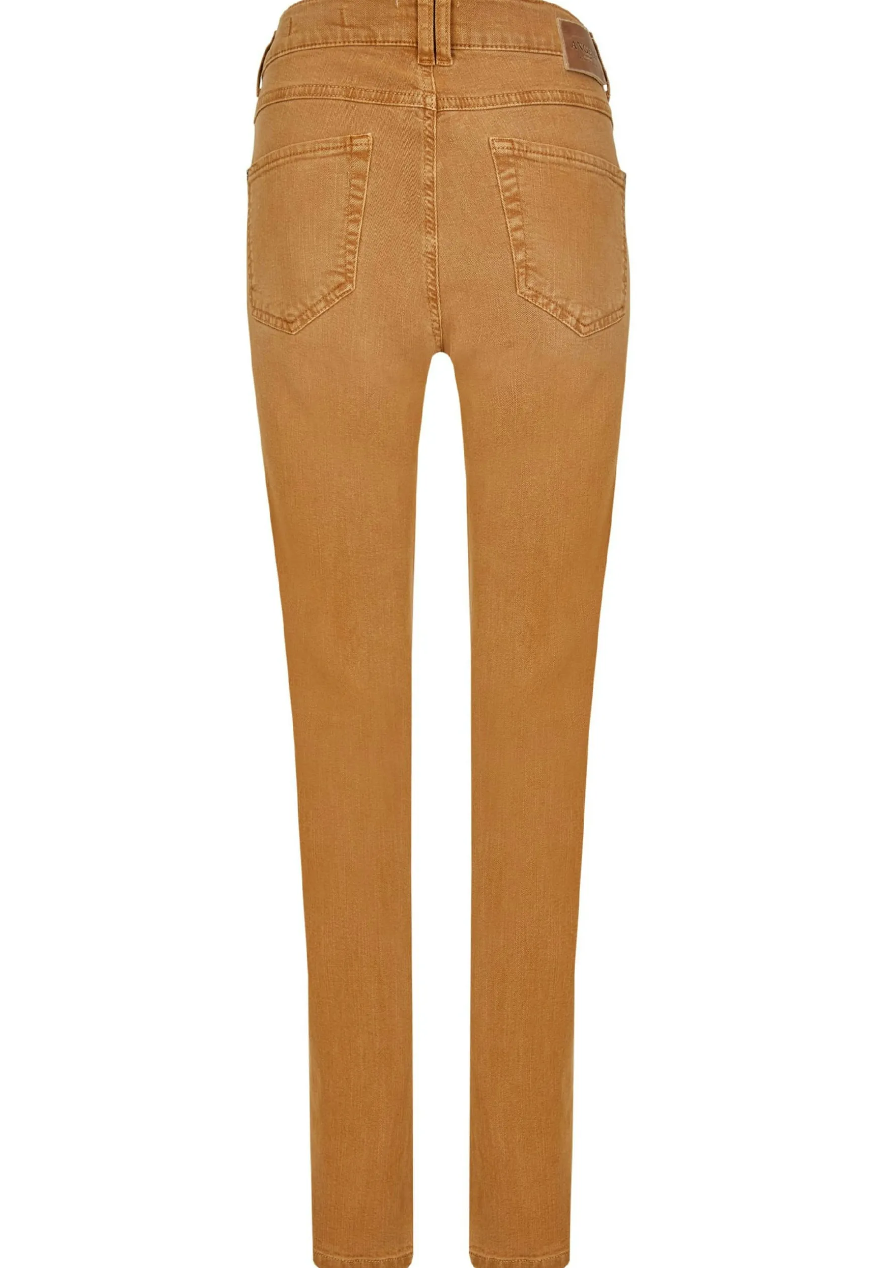 Jeans Skinny Button with colored denim