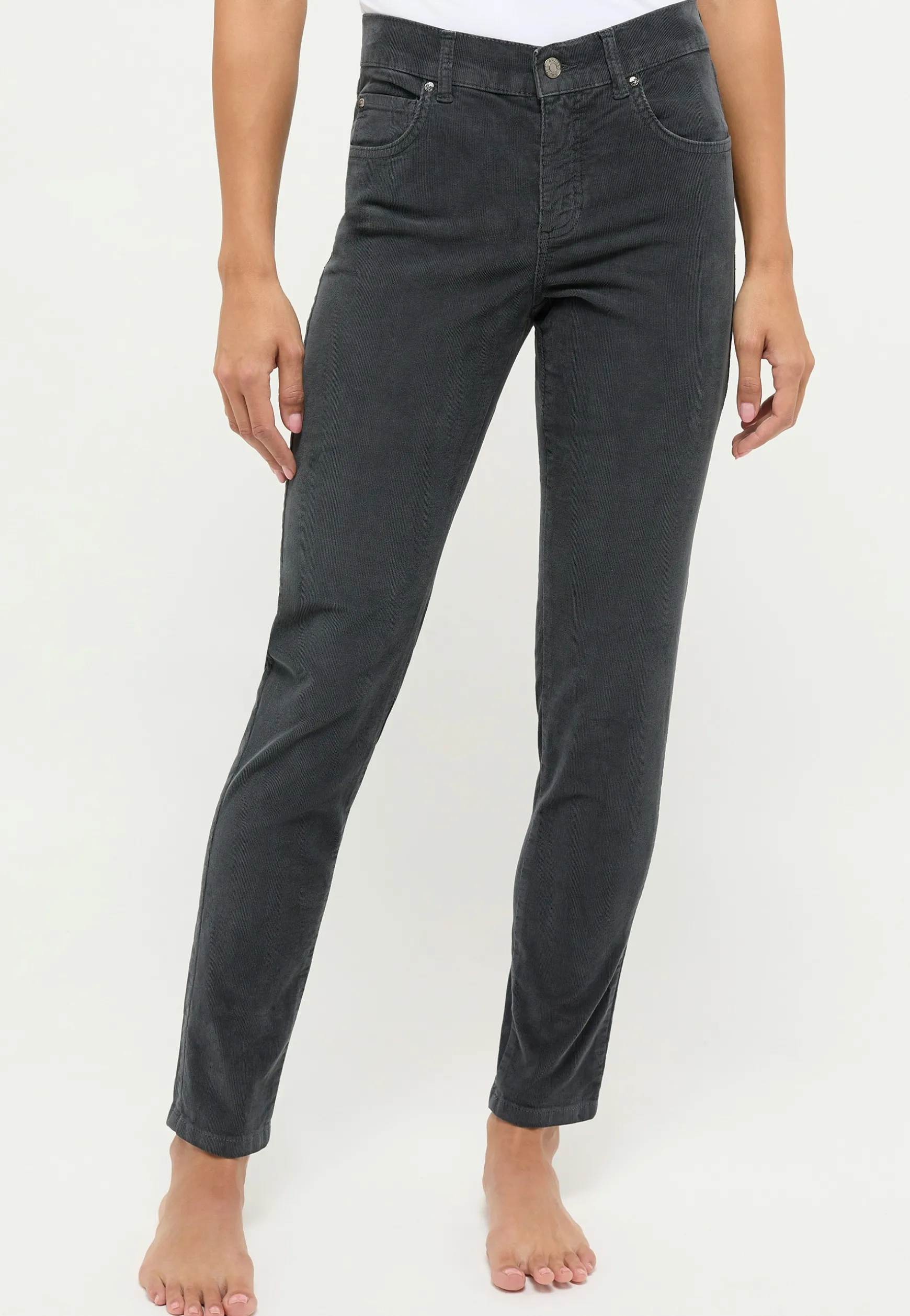 Jeans Skinny in coloured corduroy
