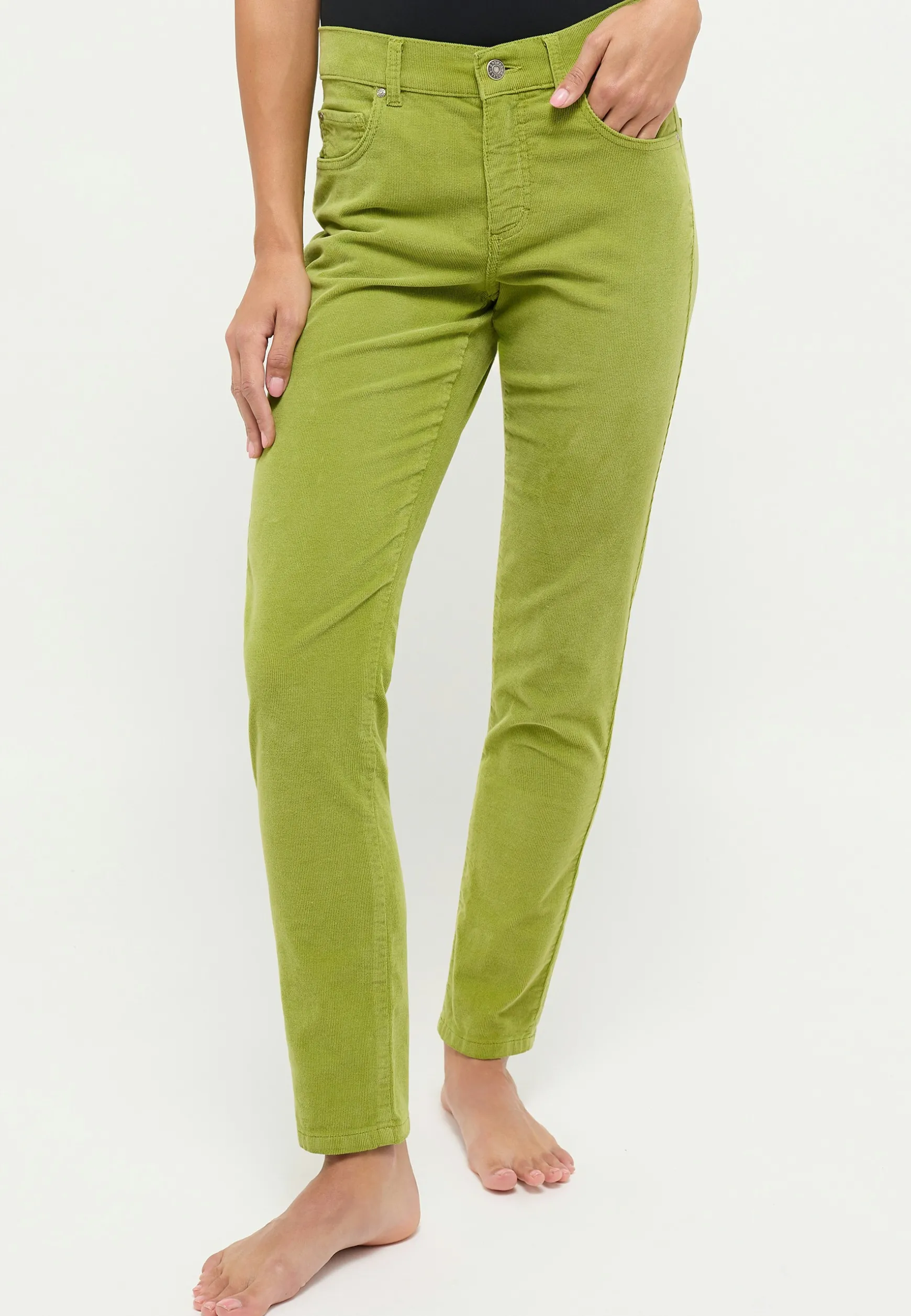 Jeans Skinny in coloured corduroy