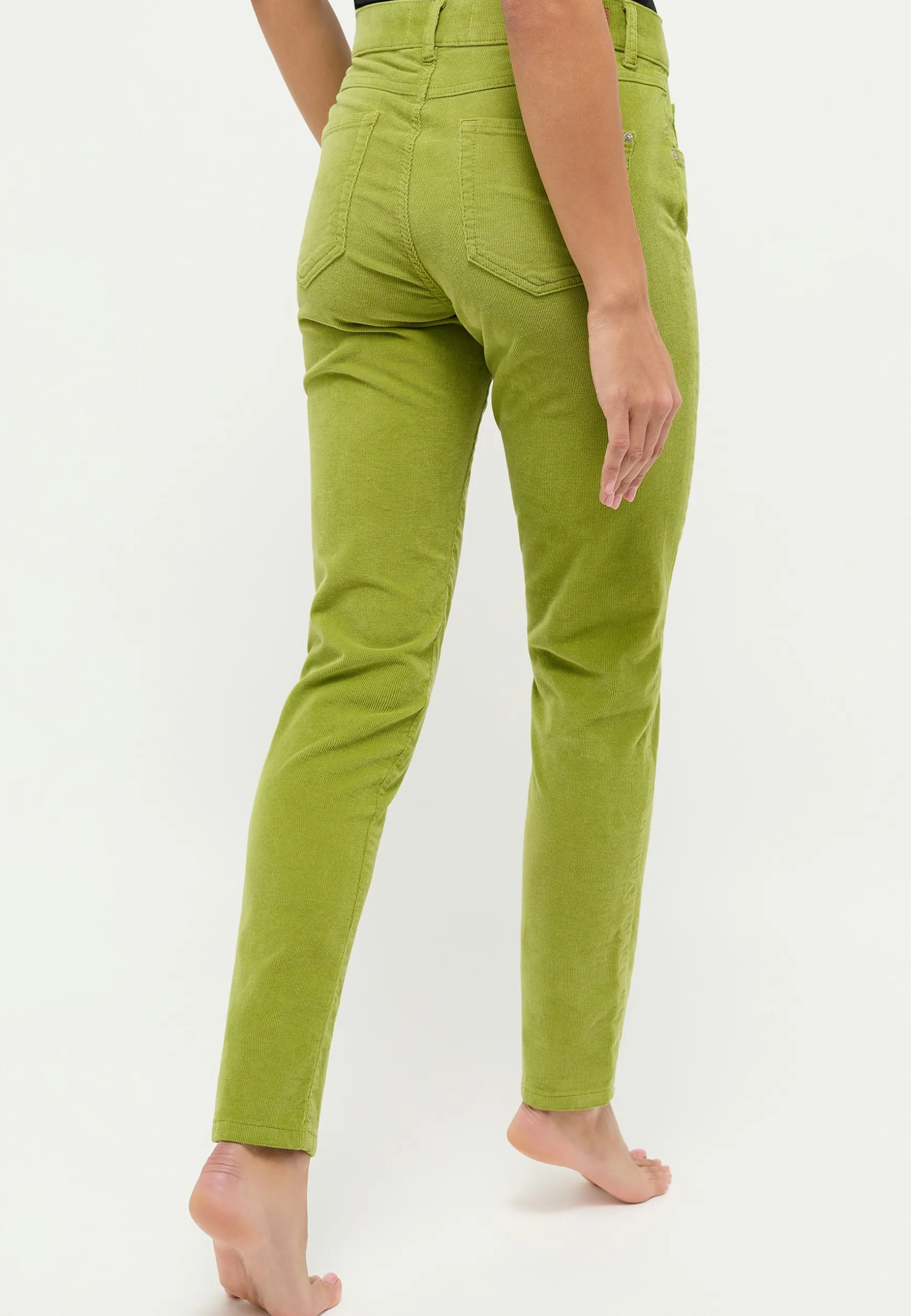 Jeans Skinny in coloured corduroy