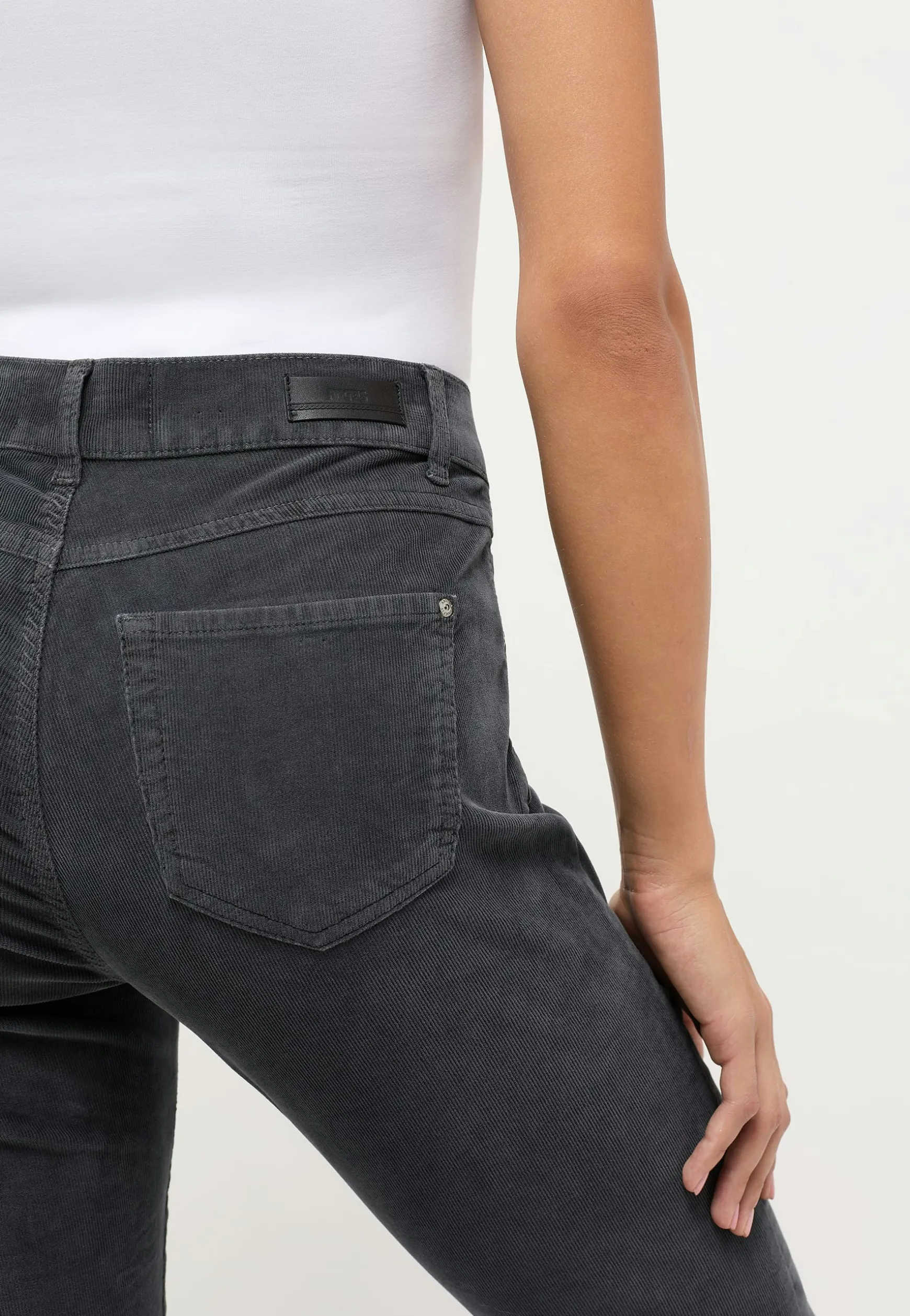 Jeans Skinny in coloured corduroy