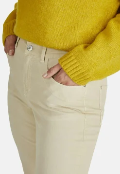 Jeans Tama Cropped with partially elasticized waistband
