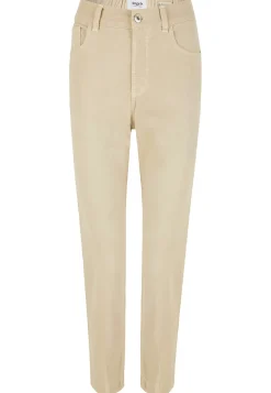 Jeans Tama Cropped with partially elasticized waistband