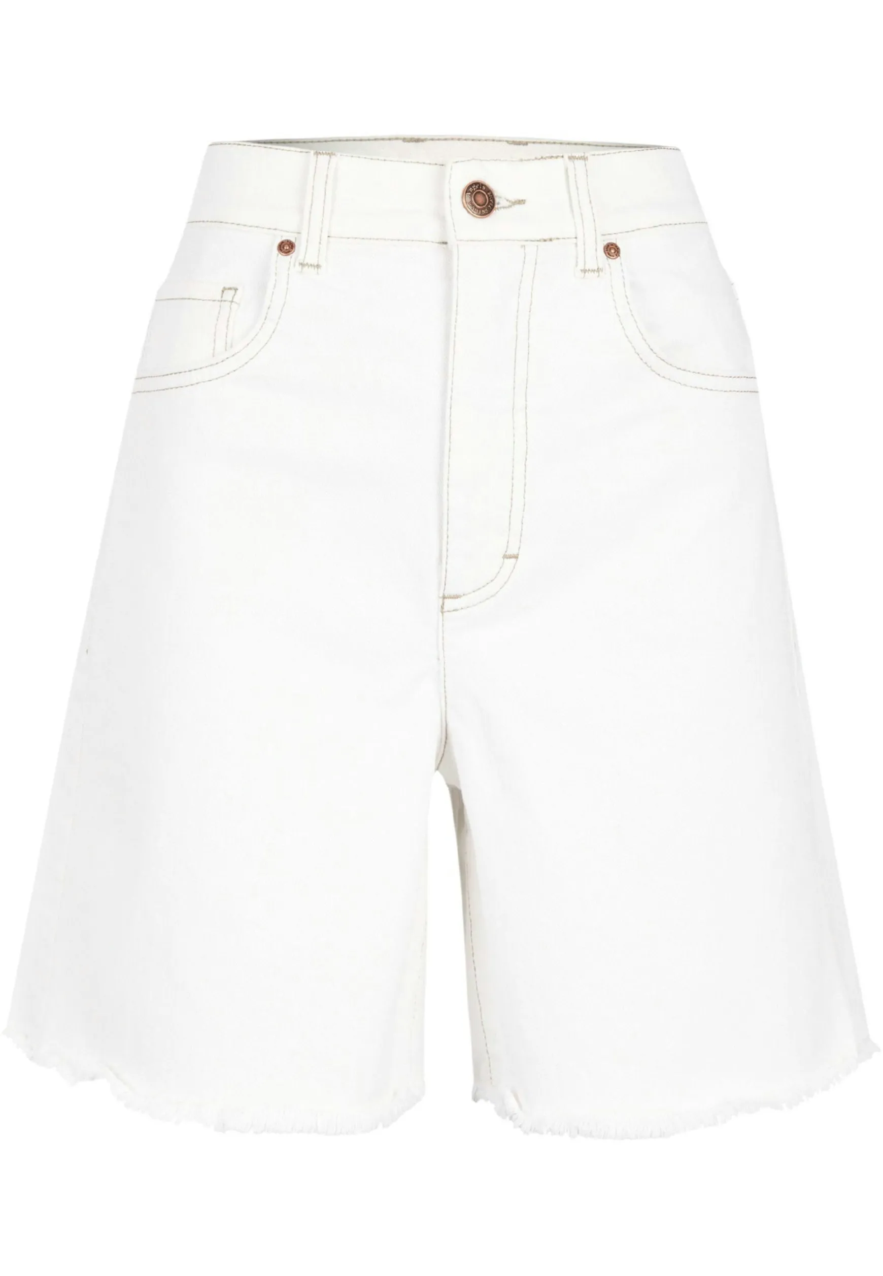 Jeansshorts Mila in solid denim