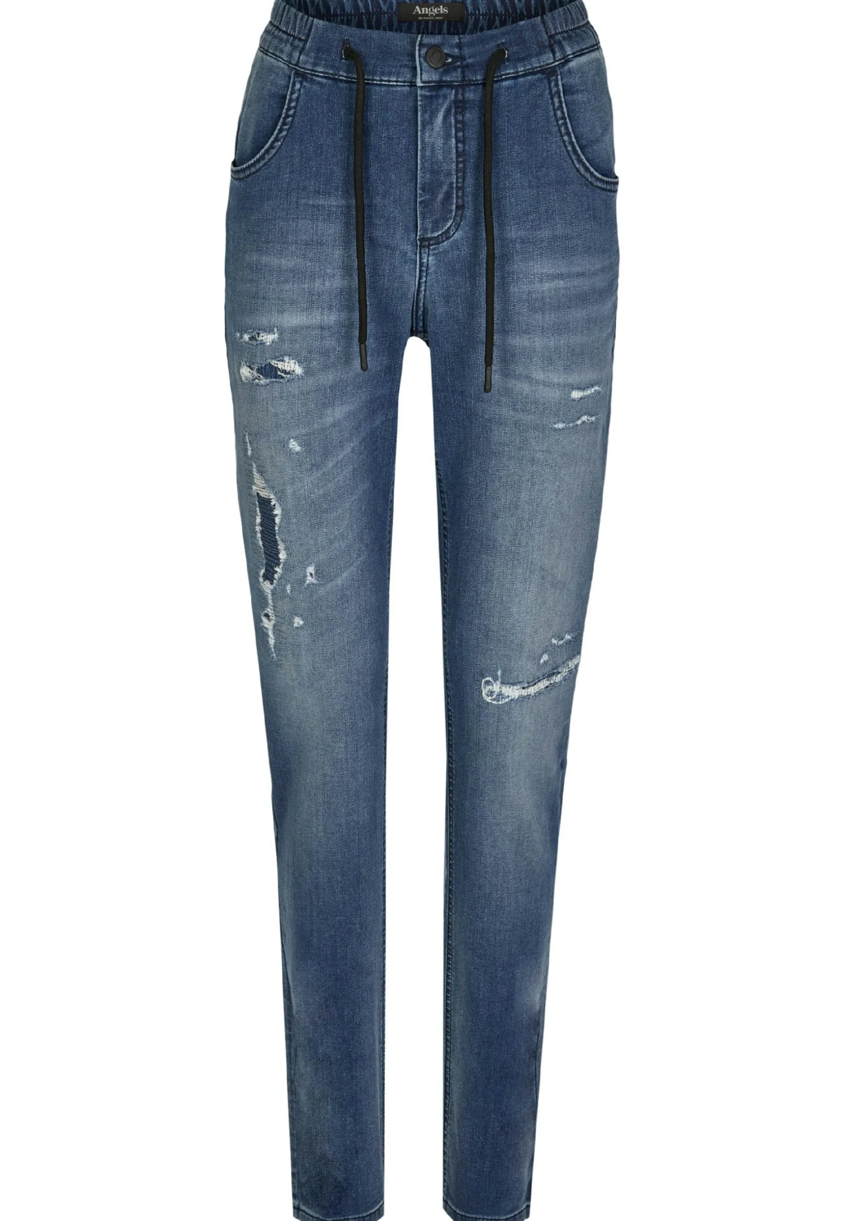 Joggpants Louisa Active with solid fabric