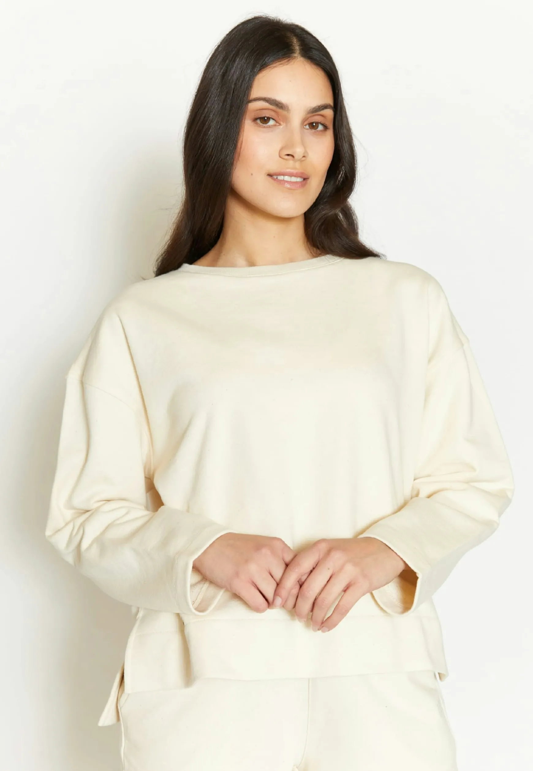 Long-sleeved shirt Leia in solid design