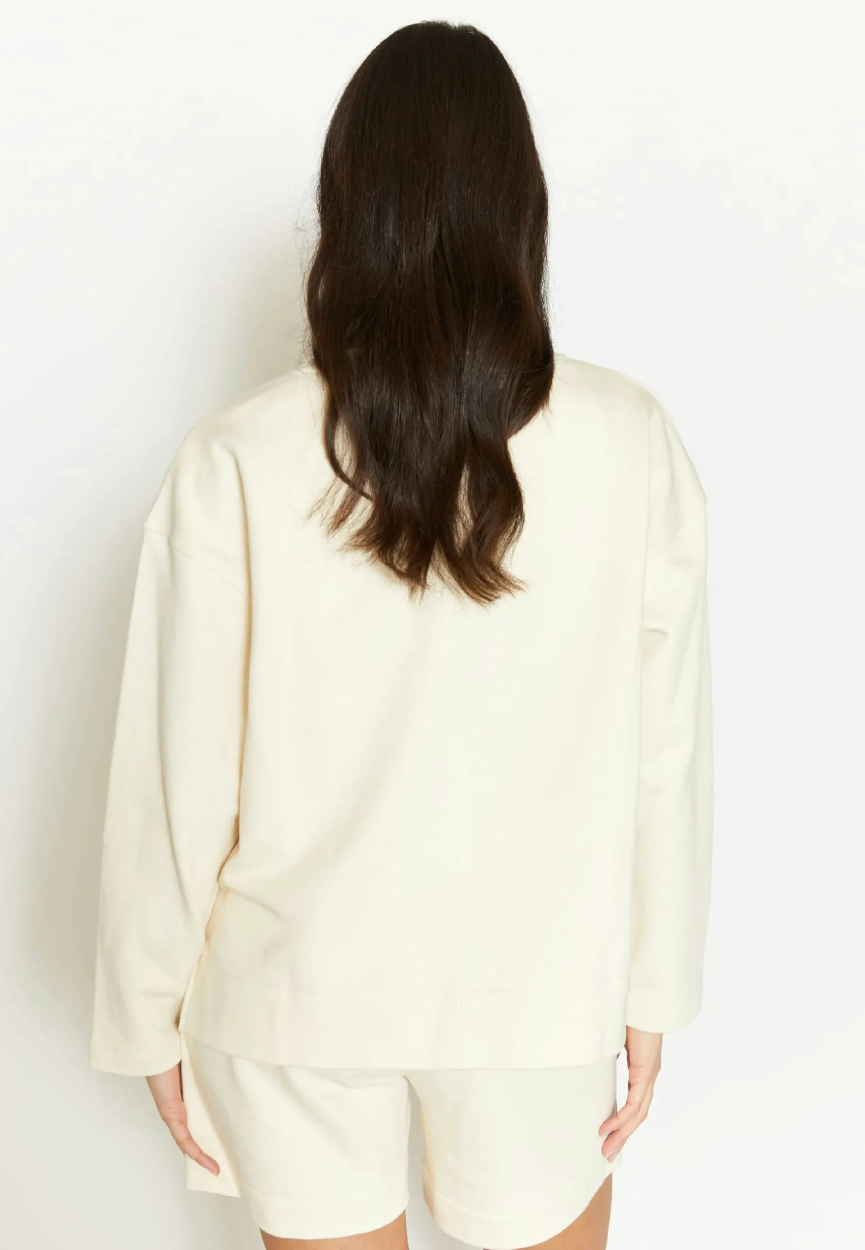 Long-sleeved shirt Leia in solid design