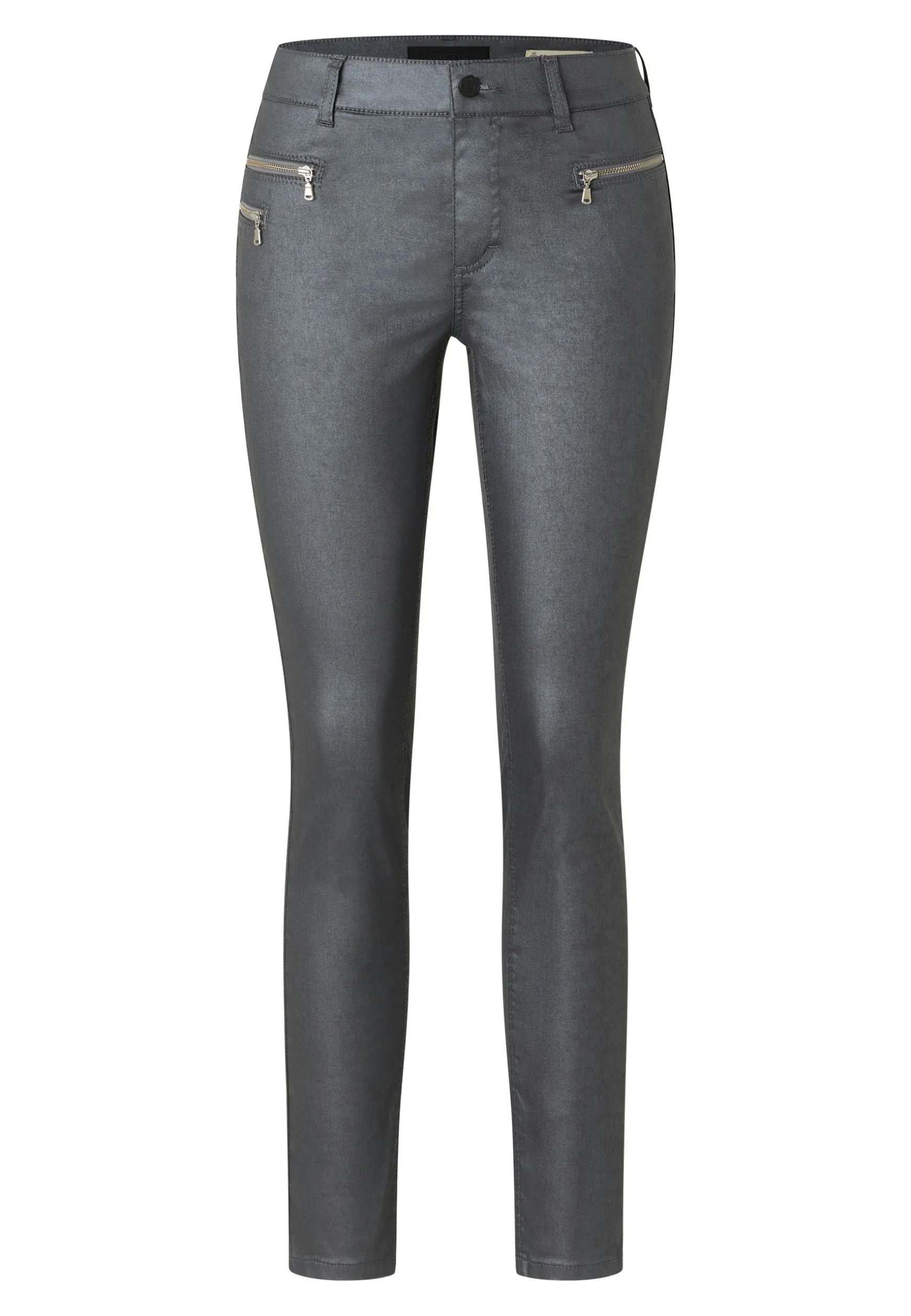 Malu Zip trousers with coating