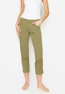 Pants Cici Crop Slit with slit