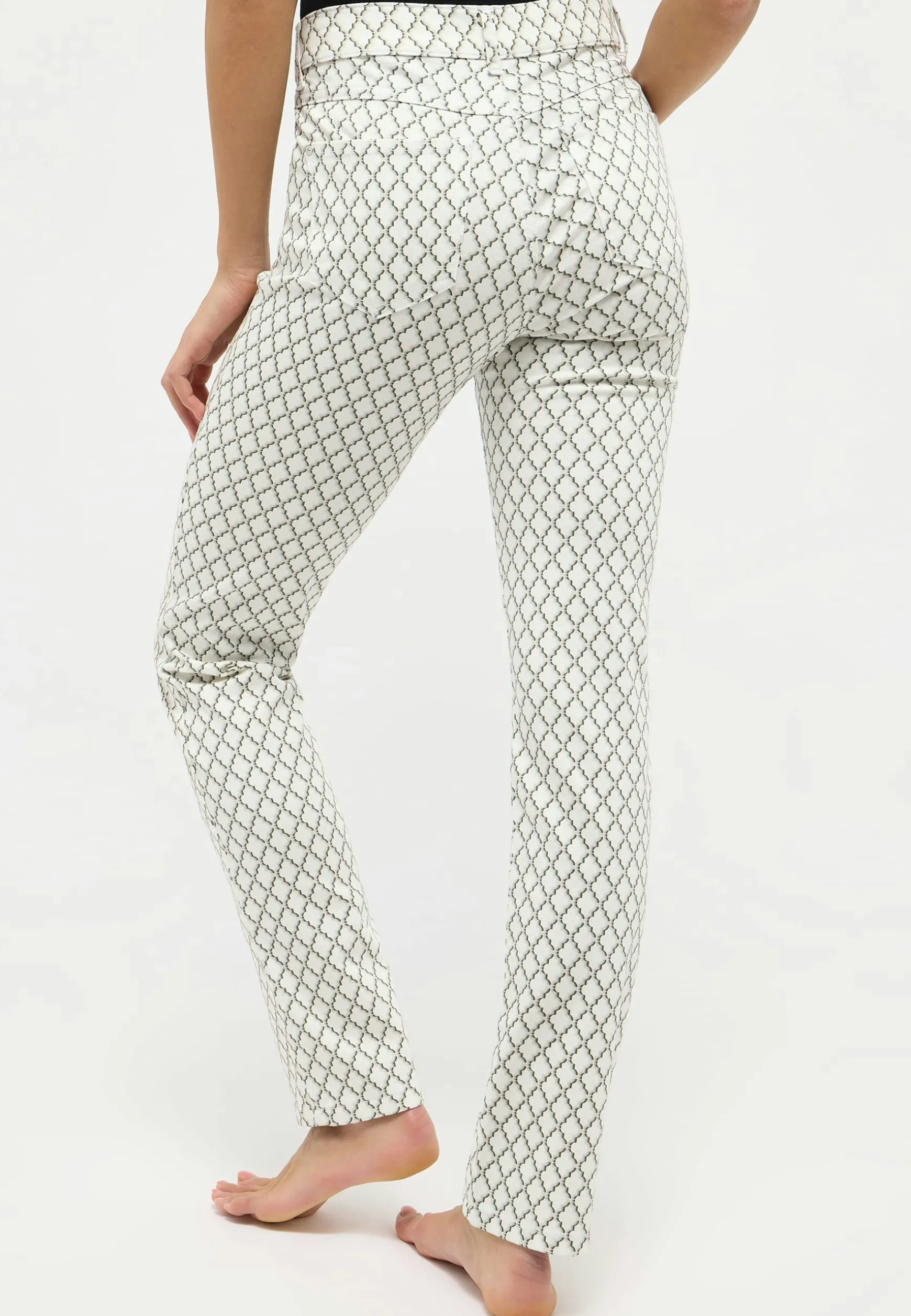 Pants Cici with graphic print