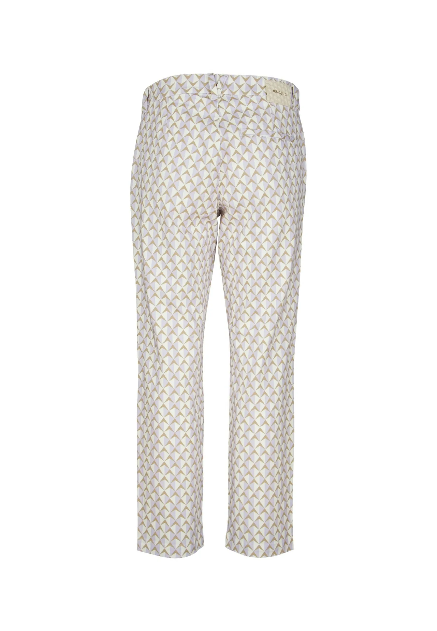 Pants Detail Straight with graphic print