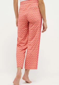 Pants Jogger Galon Culotte with retro print